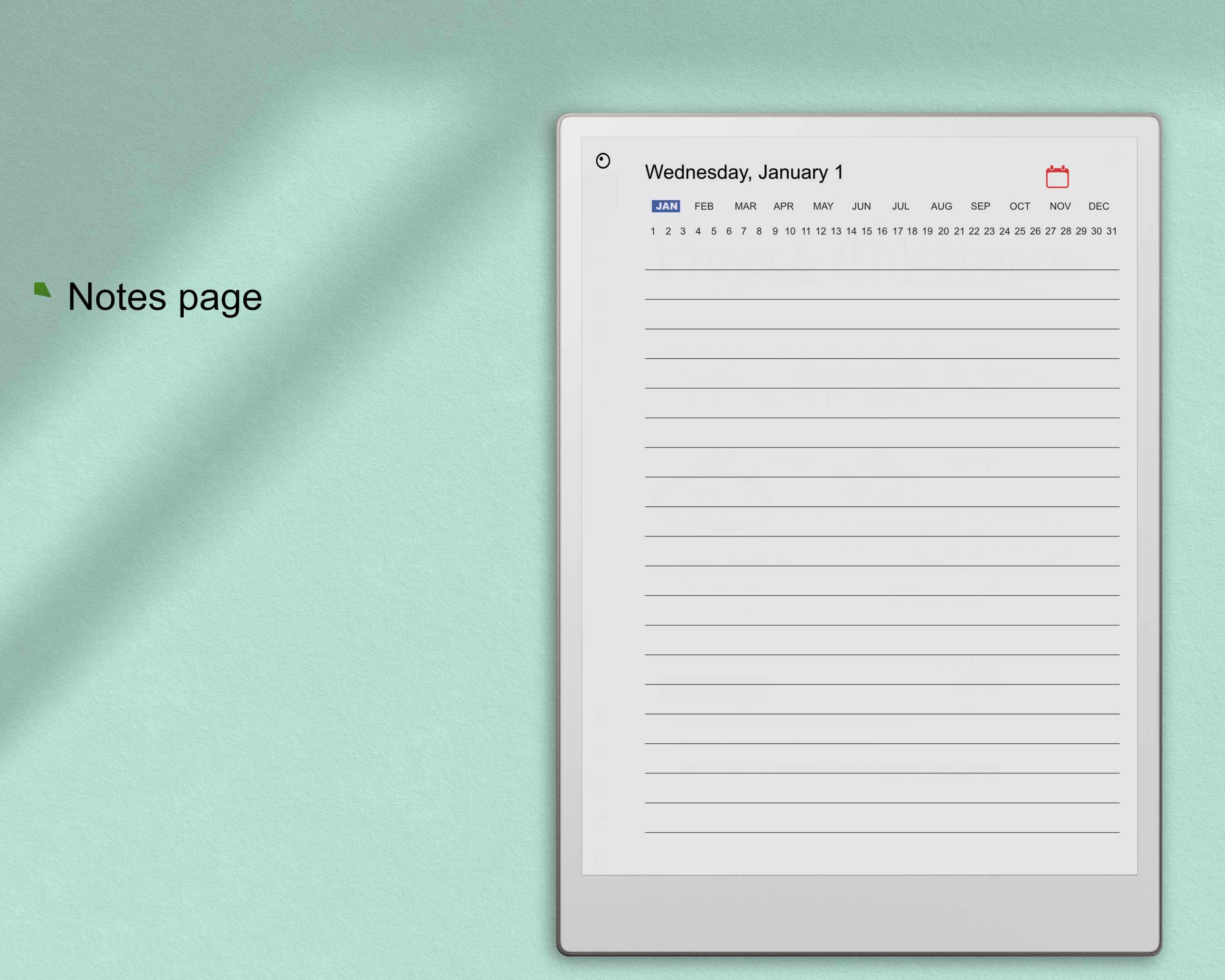 2026 Daily To-do List for Remarkable Paper Pro – Hyperlinked PDF ...