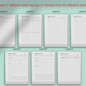 2026 Daily To-do List for Remarkable Paper Pro – Hyperlinked PDF ...