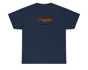 Gotta Gay Fast - Sonic x Pride T-Shirt