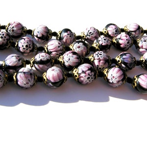 Vintage Venetian glass Bead Necklace