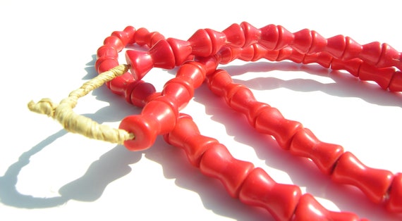 Vintage Czech Bead Necklace from the African Trade - image 5