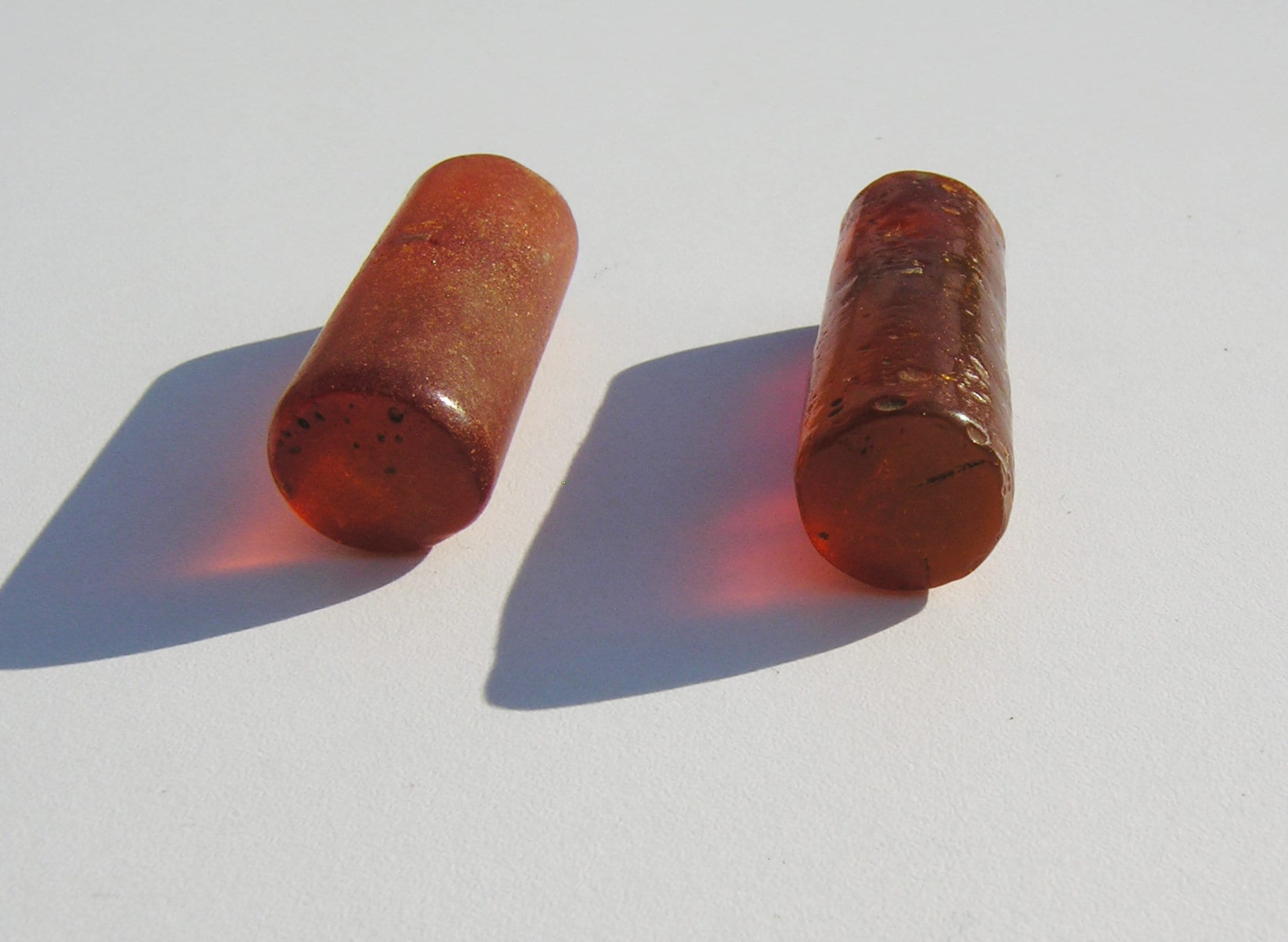 Traditional Antique Amber Cylinder Ear Plugs From the Kachin Etsy