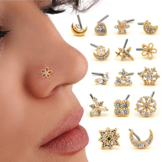 Drashti Collection Gold-plated Plated Brass Nose Ring Price in India - Buy  Drashti Collection Gold-plated Plated Brass Nose Ring Online at Best Prices  in India | Flipkart.com