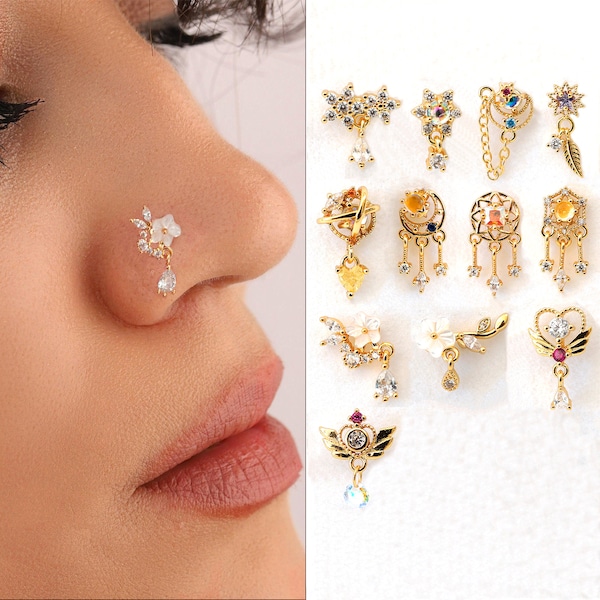 Nose Piercing Etsy