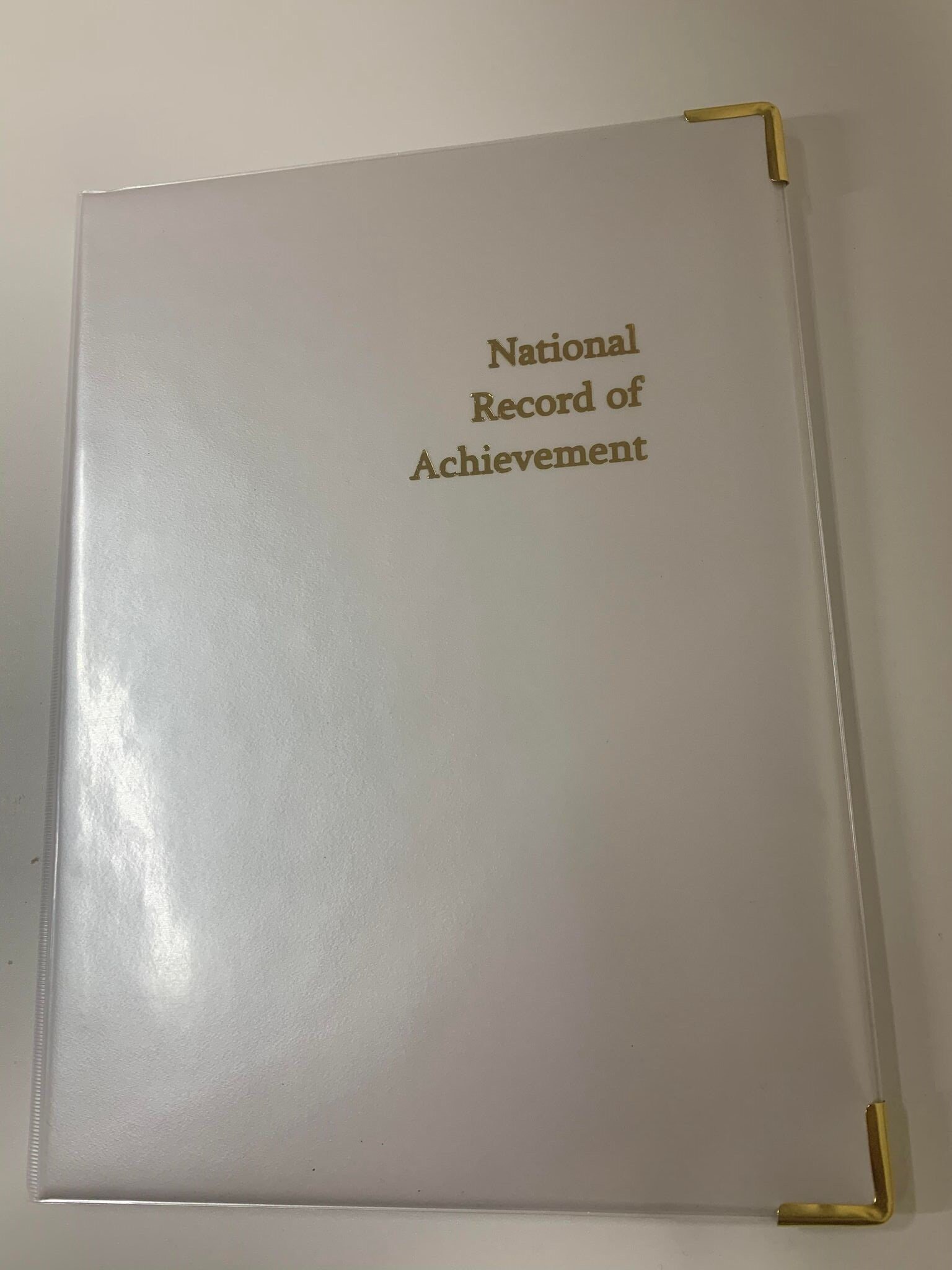 National Record of Achievement Folder Ref Many Colours Available