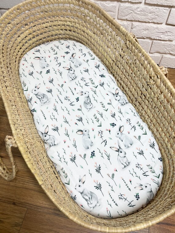 Trolley Carrycot Sheet Bamboo on Elastic Band Etsy
