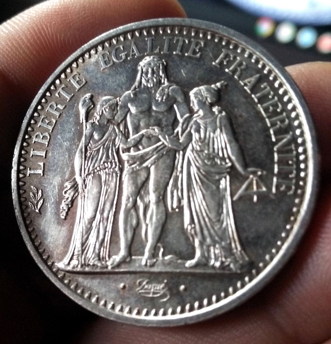 1967 Pièce de 10 francs en argent Hercule français avec accent Etsy