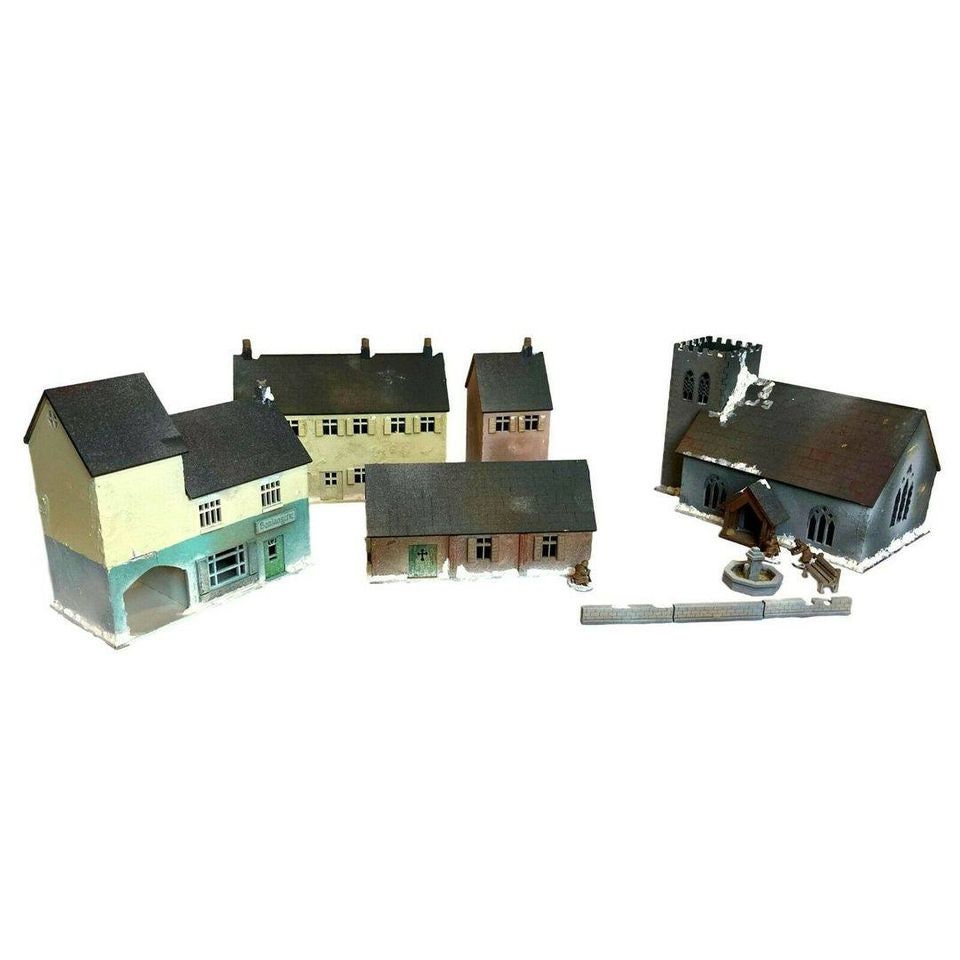 Laser Cutting Files SVG - WW2 Buildings Collection 1 - Village, Pavlov's House, Trench for WW2/Warhammer (28mm)