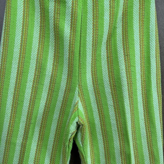 Vintage 60s Sears Roebuck Striped Fringe Pants Gr… - image 3