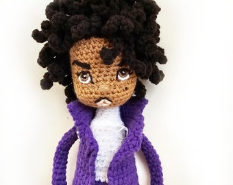 Prince Crochet Doll, Amigurumi, MADE TO ORDER