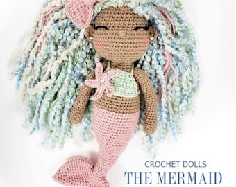 Oceana, The Mermaid Crochet Doll Pattern