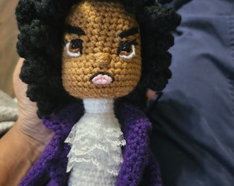 Prince Crochet Doll, Amigurumi, MADE TO ORDER