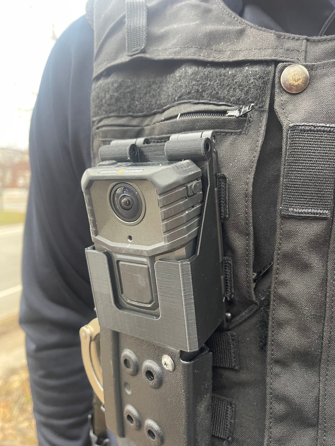 Molle Holster for Motorola Watchguard V300 Bodycam Vest Outer Etsy