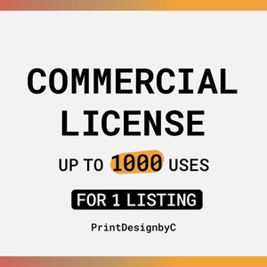 Licence commerciale pour 1 annonce