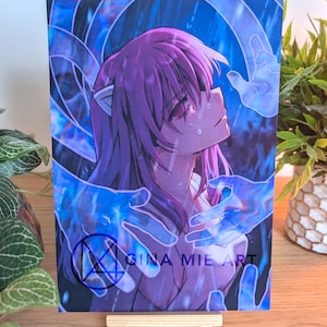 ArtPrint - Lucy 2 - Elfen Lied fanart // Gina Mie Art