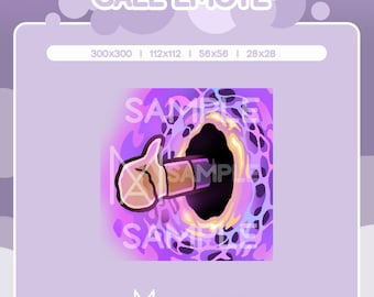 May include: A purple and pink swirling background with a black hole in the center. A hand with a thumbs up gesture is coming out of the black hole. The text "SAMPLE" is visible in the image.
