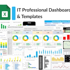 Paquete de plantillas profesionales de TI (Excel)