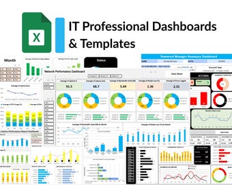 IT Professional Templates Bundle – Excel