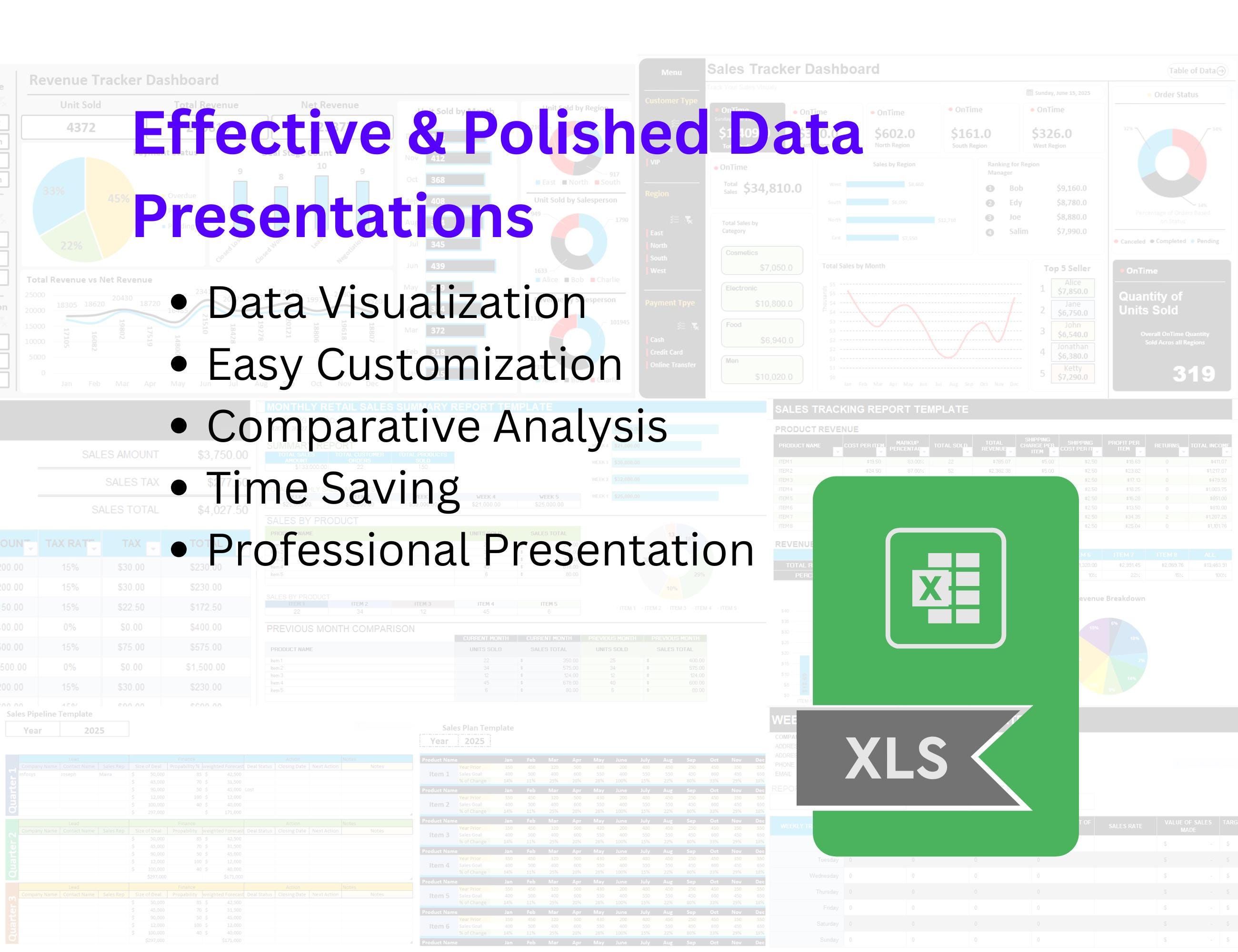Sales Tool Kit Examples Sales Professional Dashboard Toolkit - Etsy