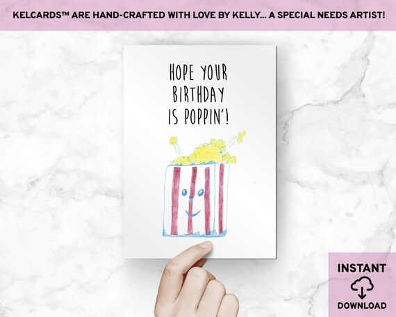 INSTANT DOWNLOAD: Printable Birthday Cards Printable Greeting - Etsy