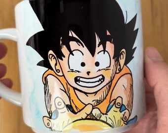 Tazza dipinta a mano "Dragon Ball"