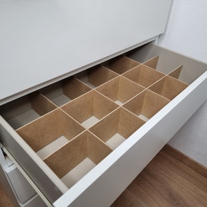 Malm drawer insert