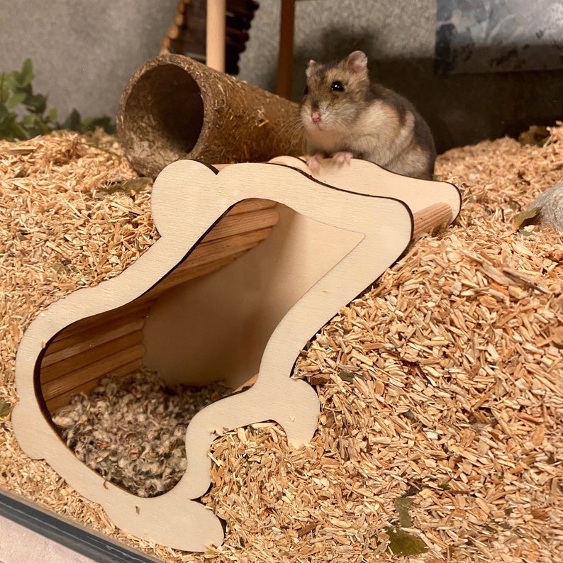 DIY set rodent cave for small rodents image 1