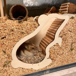 DIY set rodent cave for small rodents image 4