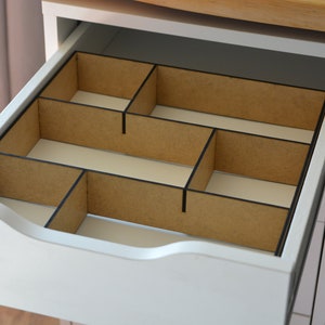 Drawer insert suitable for Ikea Alex