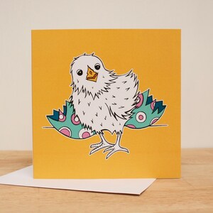 Osterkarte - Funky Chick