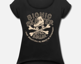 T-Shirt for a Bionic Roller Skater