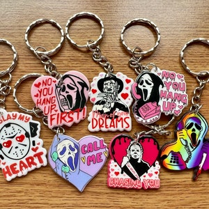 Horror/Scary Movie Various Double Sided Keychains