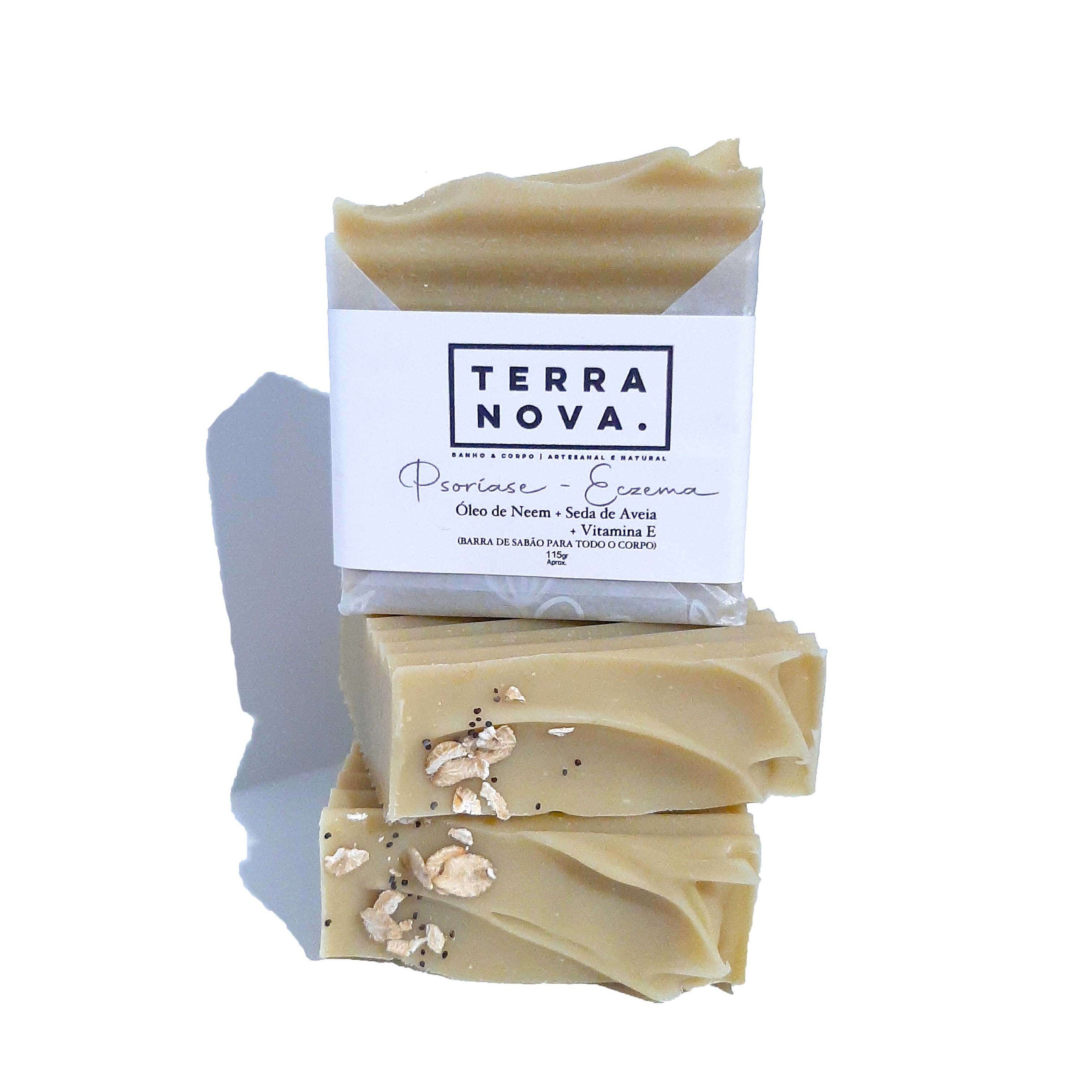 PSORIASIS ECZEMA Neem Oil Oat Silk Body Soap Vitamin Etsy
