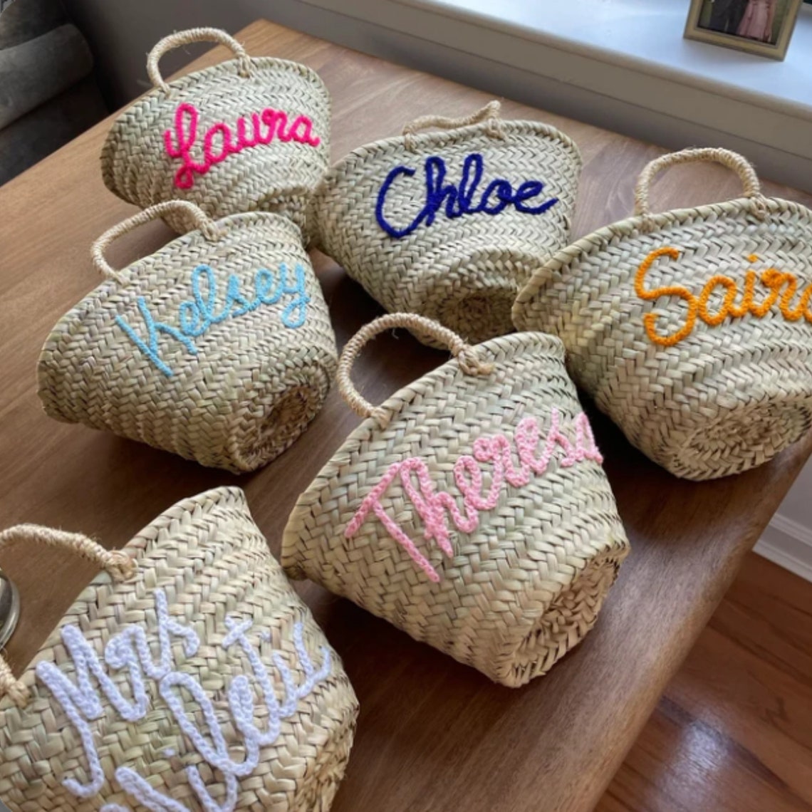 Flower Girl Basket Small Flower Girl Basket Heart Shaped Etsy