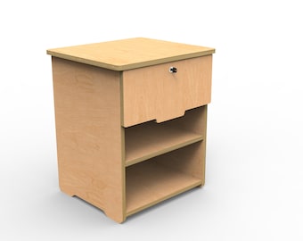 Wooden Chest Drawer / Drawer Chest / wooden drawer chest cabinet, drawer organizer - 18mm plywood furniture- Svg / Pdf / Eps / Dxf CNC file