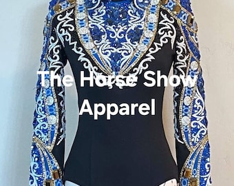 Western women show jacket Western Custom Rodeo Queen Horsemanship jacket.Show clothing Horsemanship jacket.