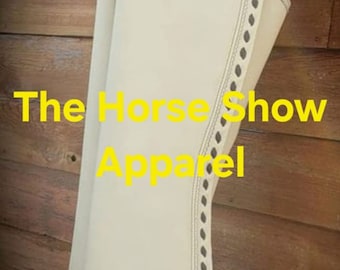 Custom Hand Made Western Chinks / Chaps- Sand Color Suede Chinks/ Chaps