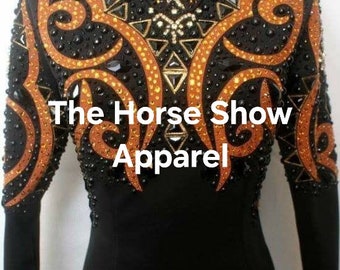 Westerse dames showjas Western Custom Rodeo Queen Showmanship jas. Showkleding showmanship jas.
