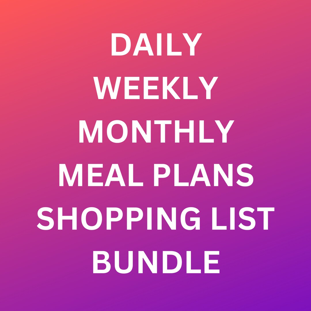 Digital Printable Meal Planner With Shopping List Daily Weekly digital-printable-meal-planner-with-shopping-list-daily-weekly
