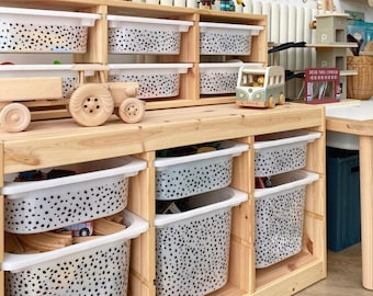 Dalmation Print IKEA Trofast Sticker - Playroom Decor Wrap