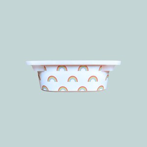 RAINBOW Decal for Ikea TROFAST storage - IKEA Vinyl, Wall Decals, Furniture sticker, Rainbow trofast, Nursery, Playroom Sticker, Trofast