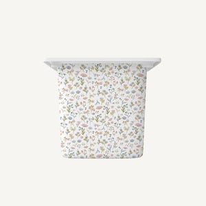 Iris Flower Trofast Sticker Wrap: IKEA Playroom Decor Decal