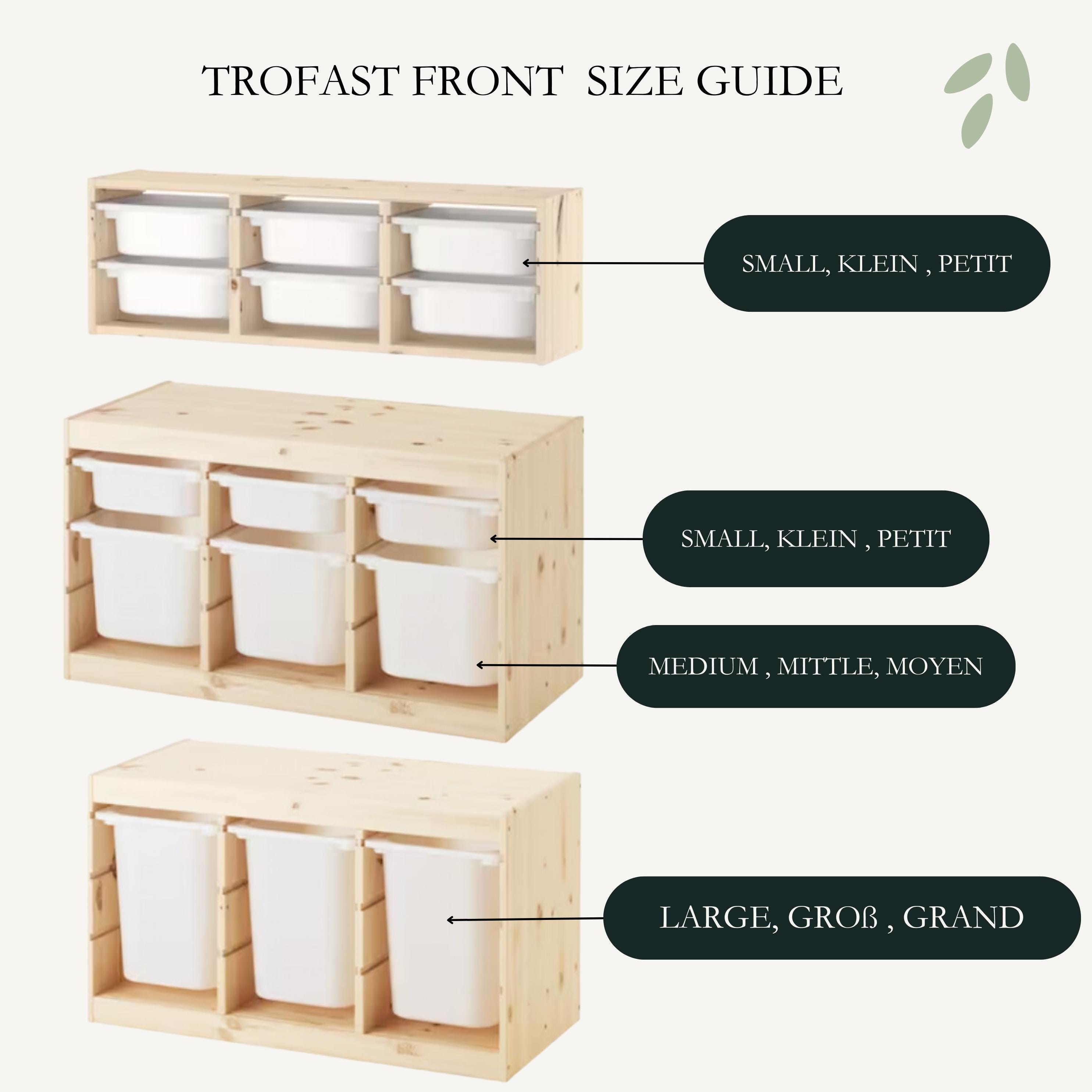 Set di adesivi IKEA Trofast, decorazioni di qualità
