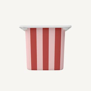 Pink and Red Stripe IKEA Trofast Sticker: Playroom Decor
