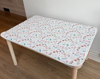 Woodland FLISAT-tafelhoes: stijlvolle speeltafelbeschermer