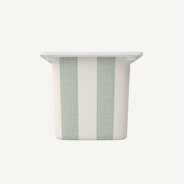 Mint Stripe TROFAST Vinyl Wrap: IKEA Storage Sticker