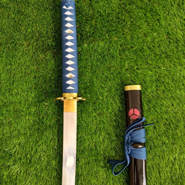 Katana shushui o shusui de zoro de one piece funcional afilada, katana Cosplay de one piece zoro