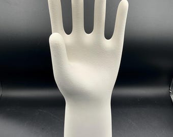Vintage Ceramic Womens Left Hand Glove Mold