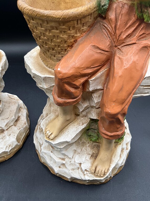 ヴィンテージ 1975年 ユニバーサルスタチュアリー ドイツ女性と男性像