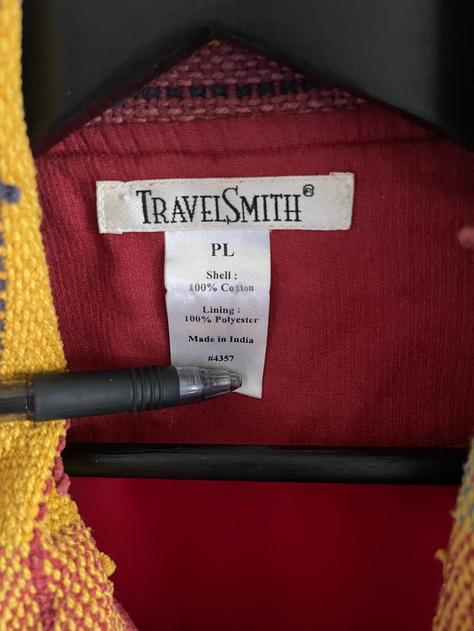 Vintage BOHO Travelsmith Multi Color Statement Etsy